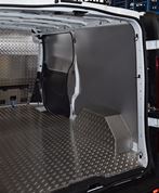 03_Plywood and aluminium tread plate floor liners for the NV300 